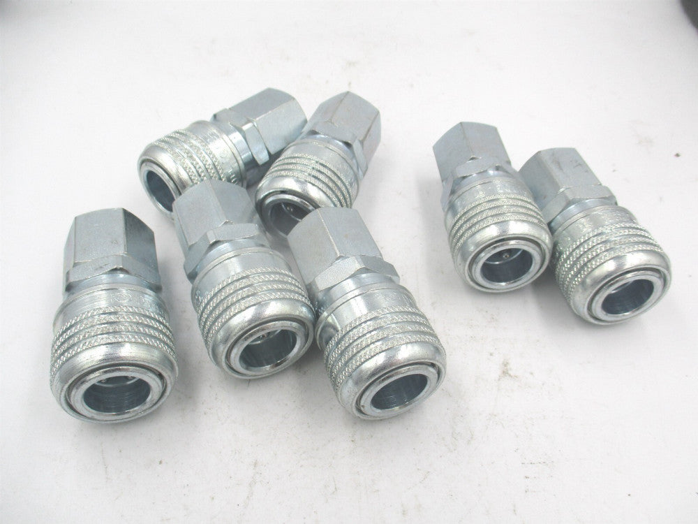 Dyna Quip (D5120) D4 Series 3/4" Quick Connect Couplings - Lot of 7