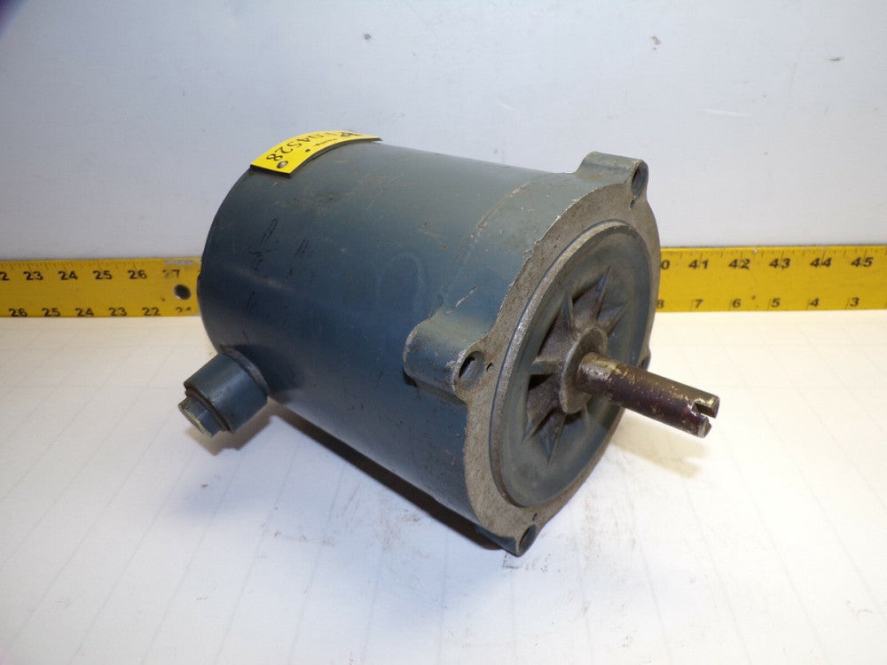 GE 1/6 HP AC ELECTRIC MOTOR 230/460 VAC 1725 RPM 3Ø 56CZ FRAME  5K32EG375