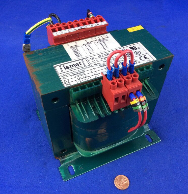 ISMET IST-630 INDUSTRIAL CONTROL TRANSFORMER 630VA