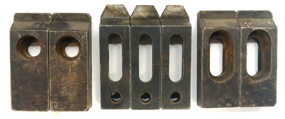 ASSORTED LOT OF 7 HOLD DOWN CLAMPS