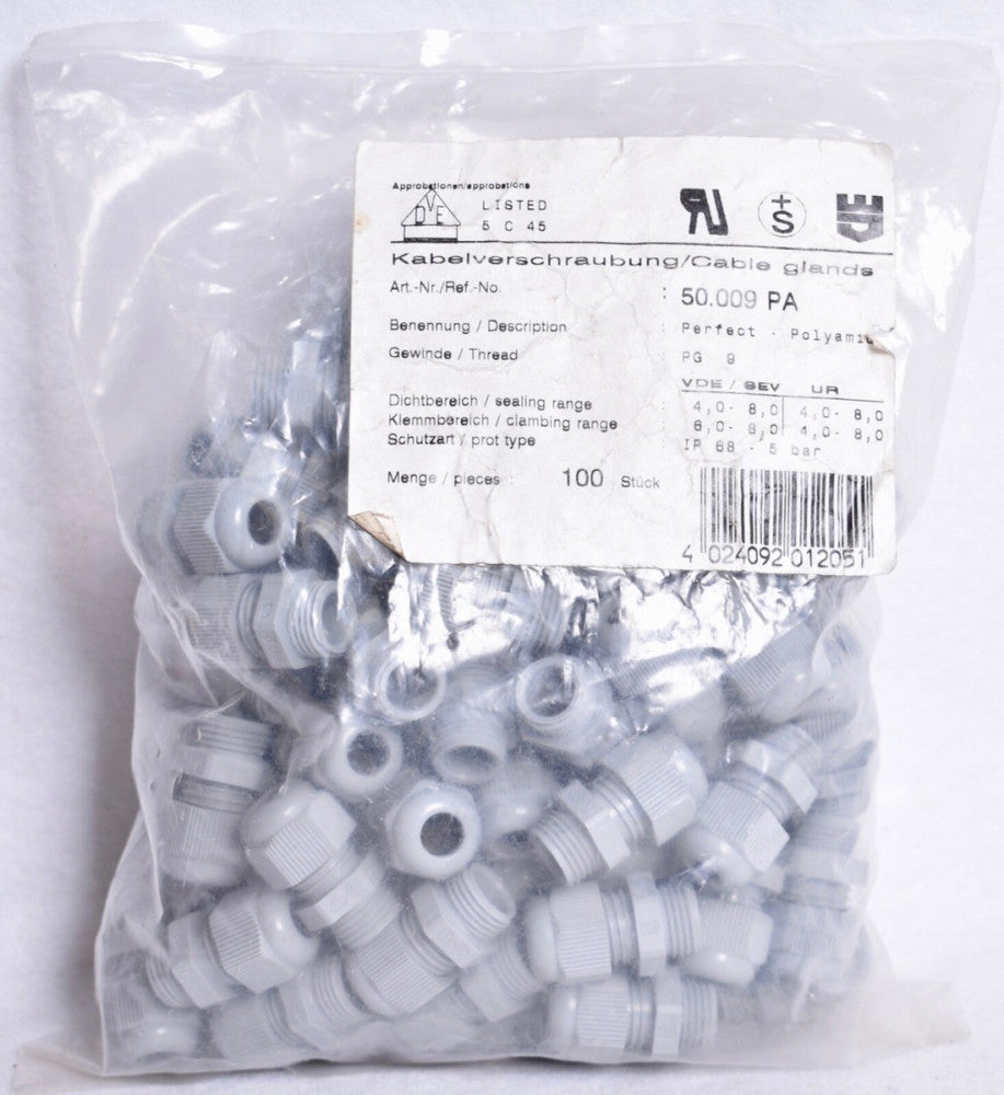 100 Count Kabelverschraubung Cable Glands  1459915