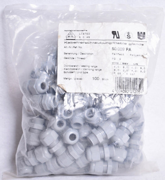 100 Count Kabelverschraubung Cable Glands  1459915