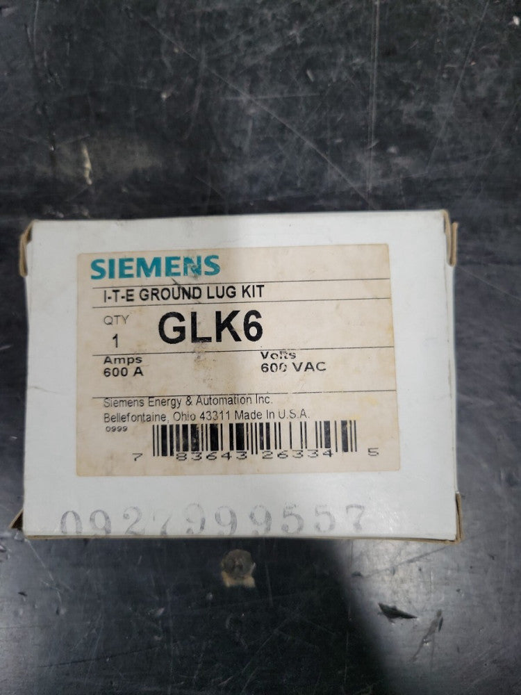 GLK6 Siemens I-T-E Ground Lug Kit          