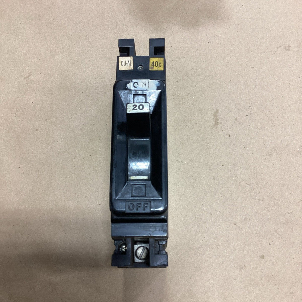 Federal Pacific NEF NEF213020 1 pole 20 amp 277v Circuit Breaker NEF13020