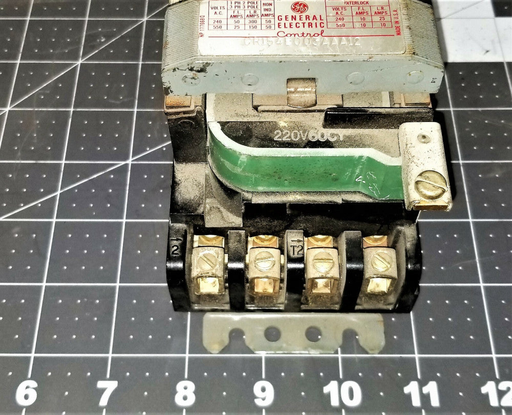 GE CR154 Starter Contactor CR154E003AAA12 Tested Working Pull [Z5S5]