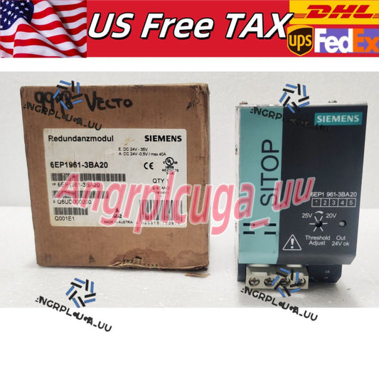 6EP1961-3BA20 Siemens SITOP Modular Redundancy Module
