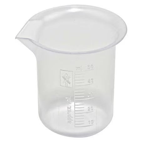 Dynalon 222075-0050 Beaker, Polypropylene, Low Form, 50 Ml / 1.69 Fl Oz