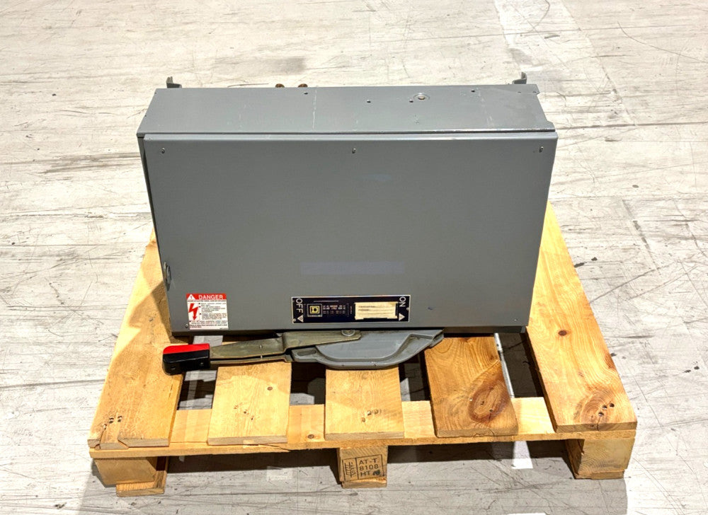 Square D QMB366W Ser. E2 600A 3 Pole 600V Fusible Panelboard Switch Disconnect