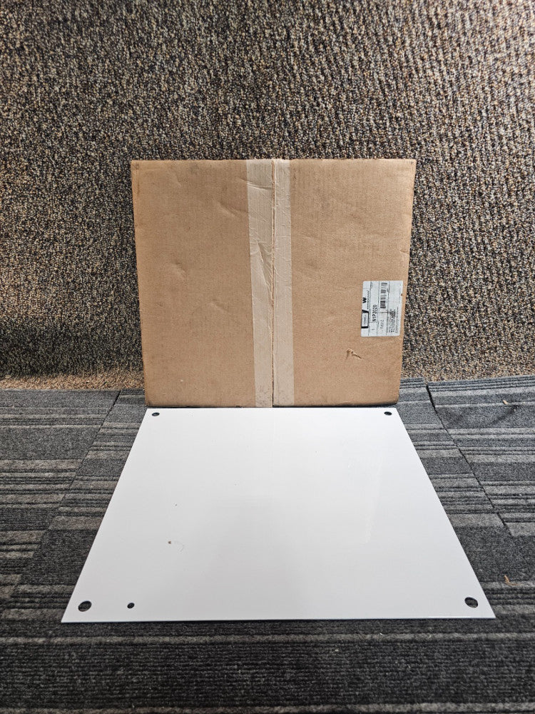 Wiegmann N1P2020 Panel For Enclosure 17"X18-1/2 Type 1, N1C Series, Steel, White