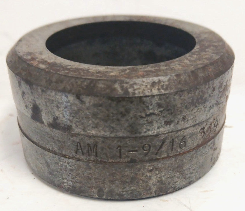 AMERICAN PUNCH PRESS DIE ROUND 1-9/16 #319 HEAD HEIGHT 1-1/4" HEAD DIA 2-3/8"