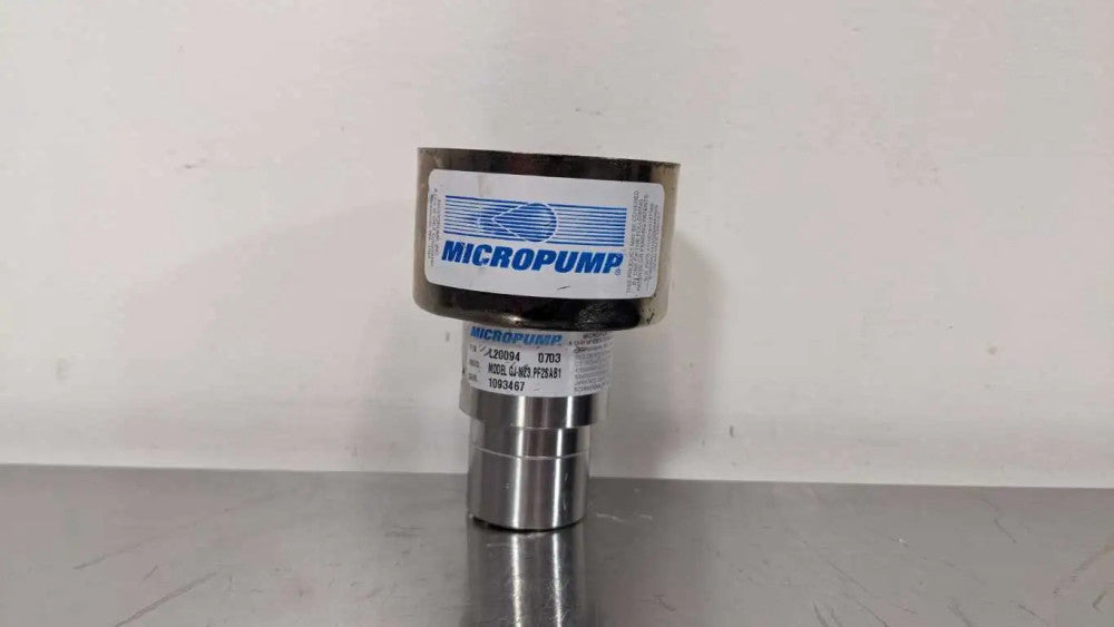 Micropump GJ-N23.PF2SAB1 Precision Drive Gear Pump 0.64 ml/rev 500-5500 RPM GJ-N