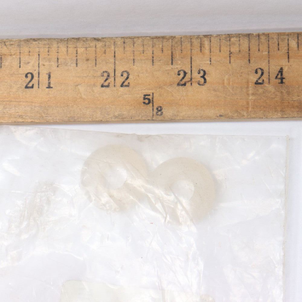 (2-Pk) Silicone Grommet White .375" ID