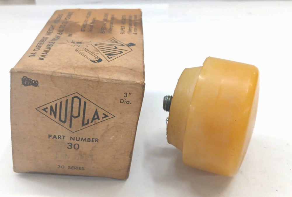 NUPLA REPLACEMENT FACE/TIPS SERIES 30 SN TIPS DIA 3 IN. NYLON EXTRA HARD