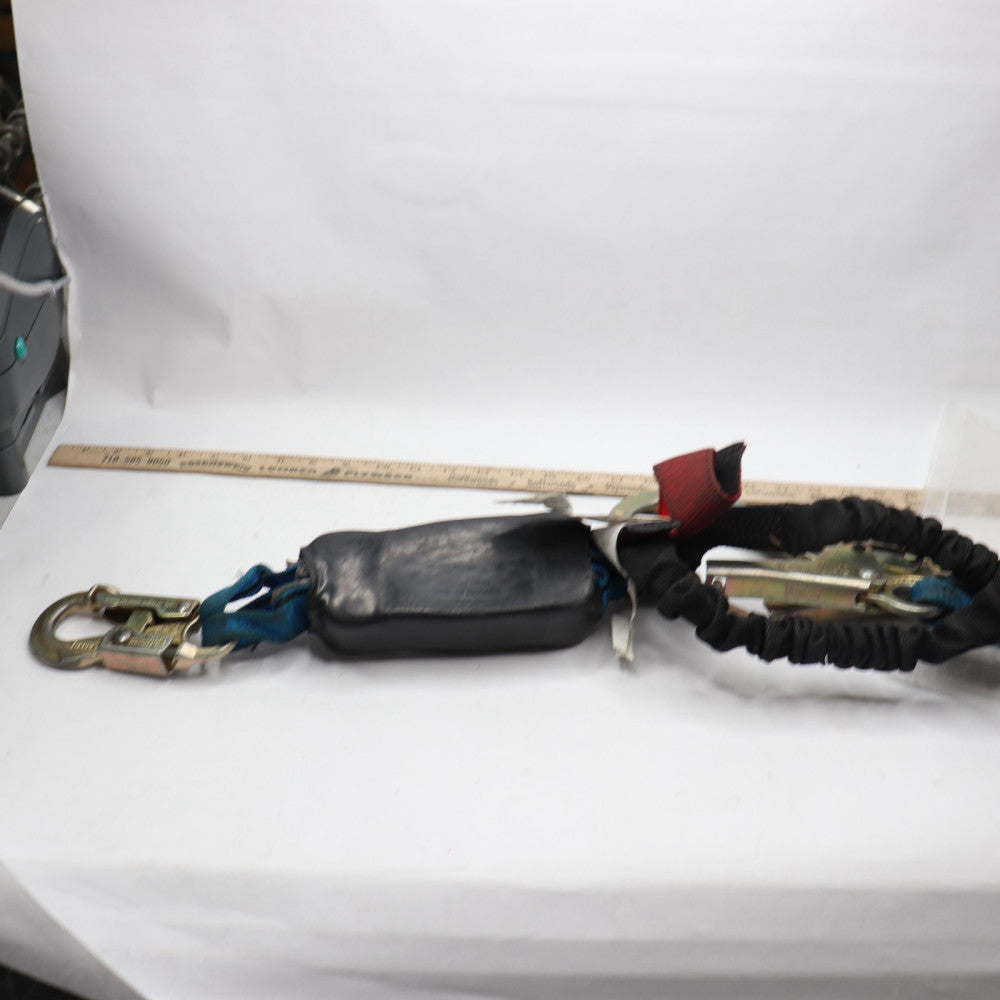 Tractel Two Arms Extendible Lanyard With Rescue Rings 4 1â2-60' 92618