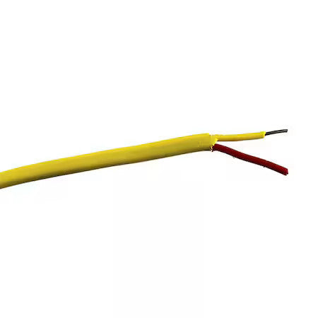 Zoro Select 827Dd3 Thermocouplewire,Typekx,20Awg,Ylw,50Ft