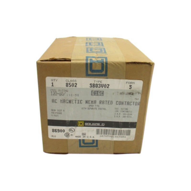 SQUARE D 8502SB03V025 SER. A 120V NSMP