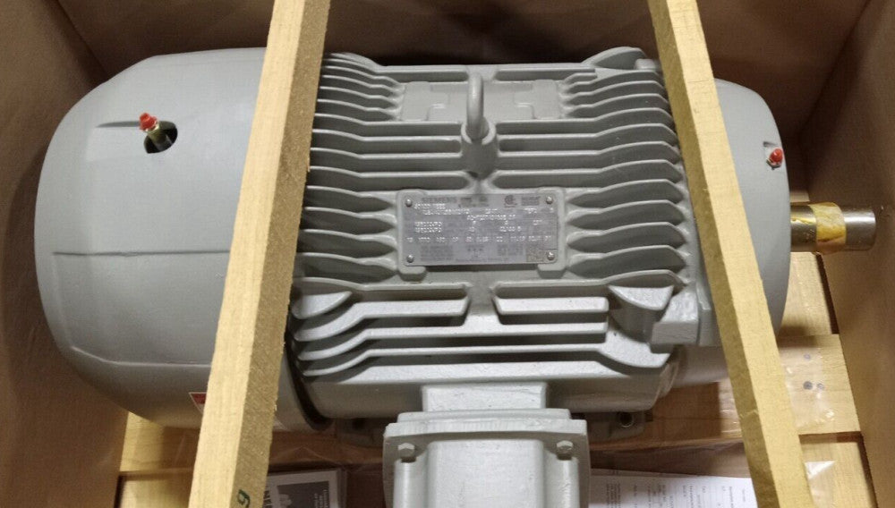 NEW SIEMENS 15 HP AC MOTOR 460 VAC 3Ø 1770 RPM 254T FRAME TEFC 1LE24212BB112AA3