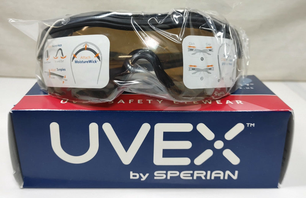 Uvex By Sperian Extremepro SX0301 Black Gray Frame Anti Scratch Safety Eyewear