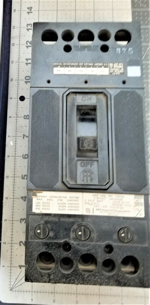 ITE FJ3-B150 CIRCUIT BREAKER - 150A, 600VAC, 3-POLE TESTED WORKING PULL [A6S5]