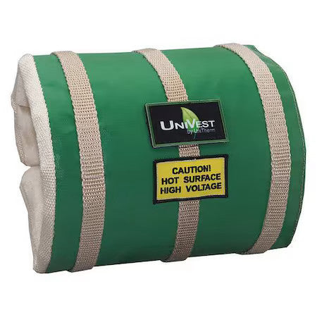 Unitherm Uvst 1314 2" X 13" L Fiberglass Cloth Insulated Pipe Jacket 1" Wall