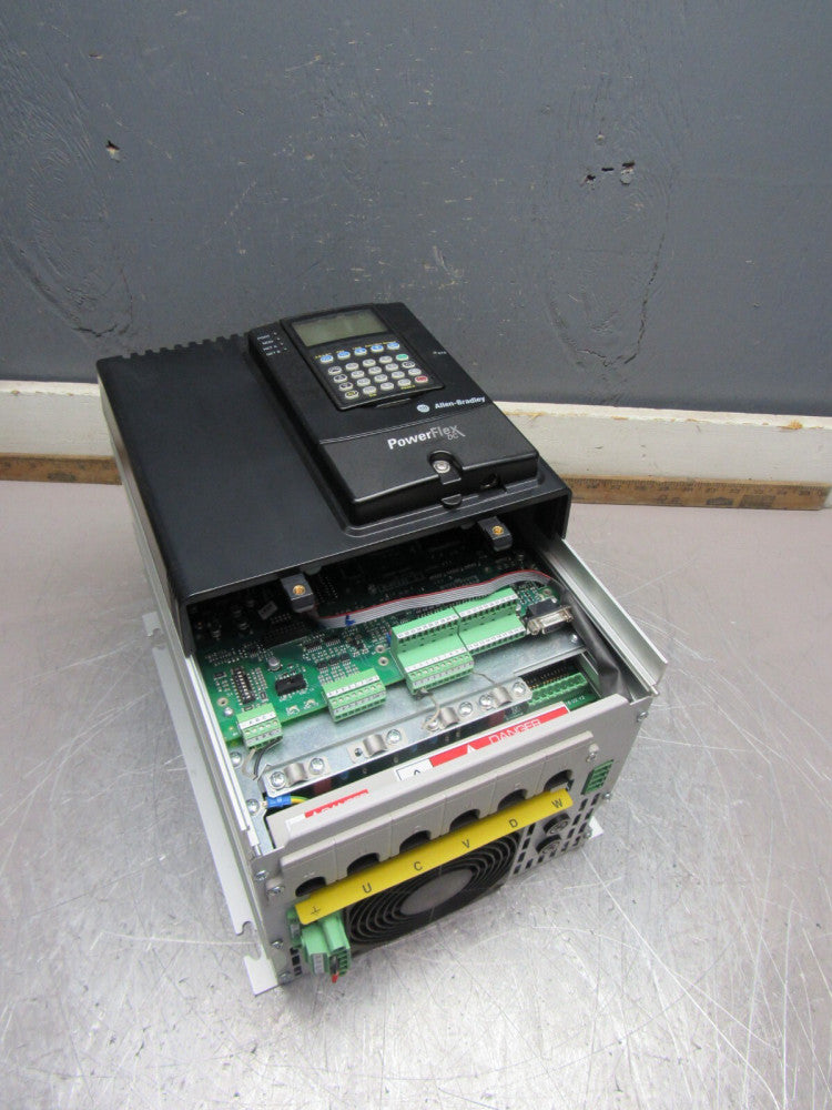 ALLEN BRADLEY POWERFLEX-DC 20P41AD100RA0NNN 480V 60HP 100A NICE USED TAKEOUT !!
