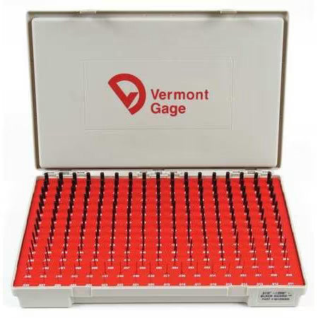 Vermont Gage 901300300 Pin Gauge Set,Tool Steel,240 Pcs.
