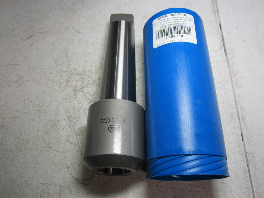 Bison (7-155-110) 7729 - 5 - 1-1/4" CAT40 End Mill Holder
