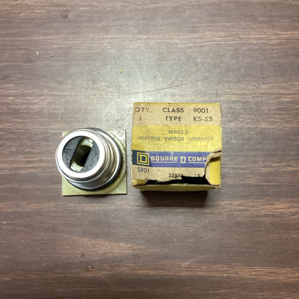 Square D 9001-KS-53 Selector Switch W/O Twist Top - New in Box