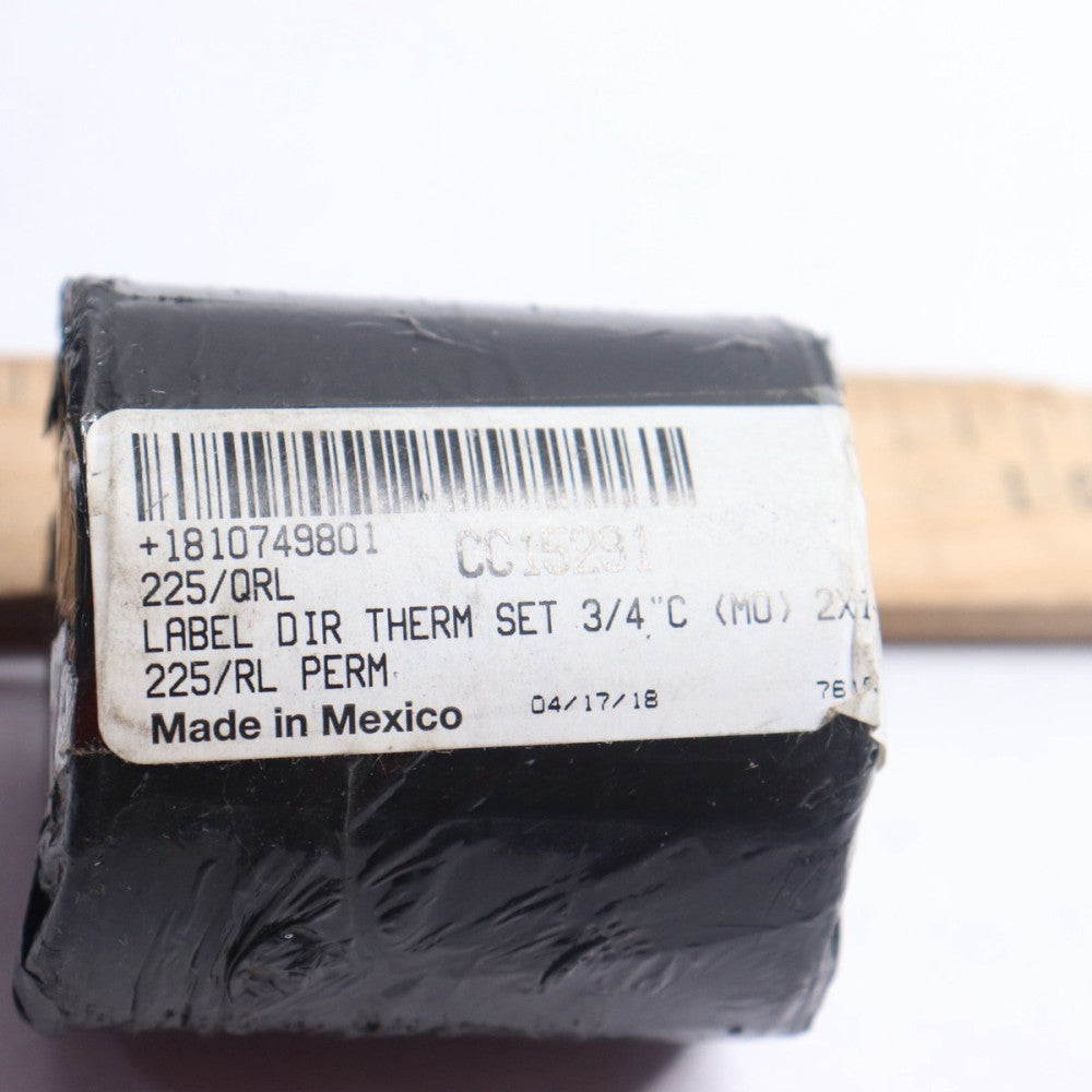PDC Label DIR Therm Set White 3/4"C 2 X 1-15/16 225 RL PERM CC15291