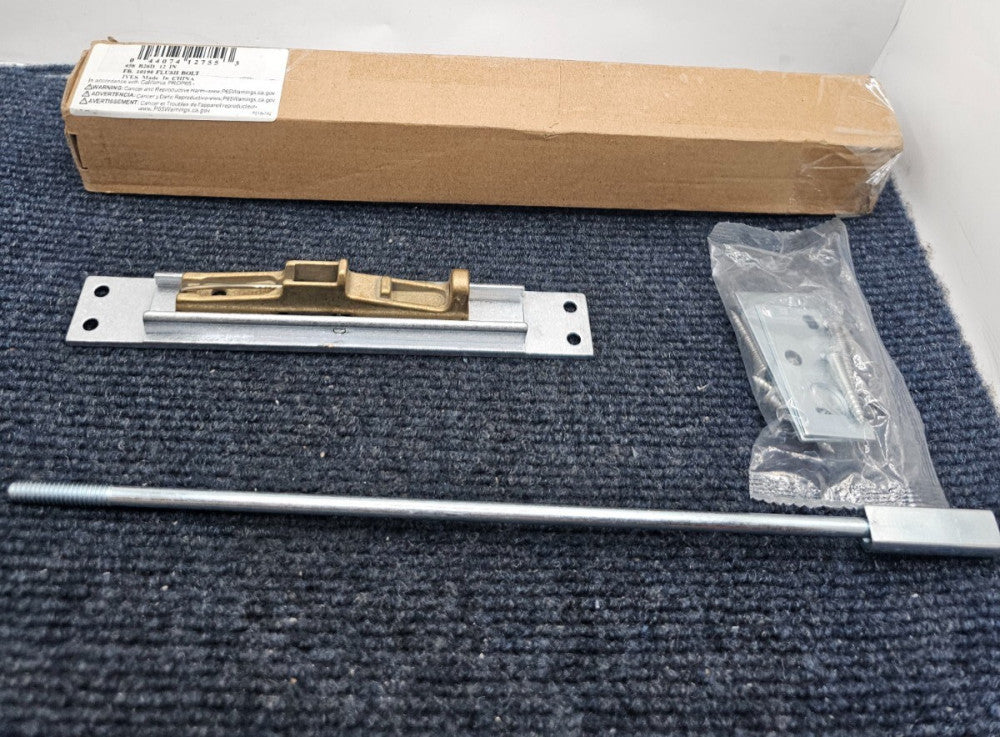 IVES 458 B26D 12 IN: 10190 Manual Extension Flush Bolt 296G
