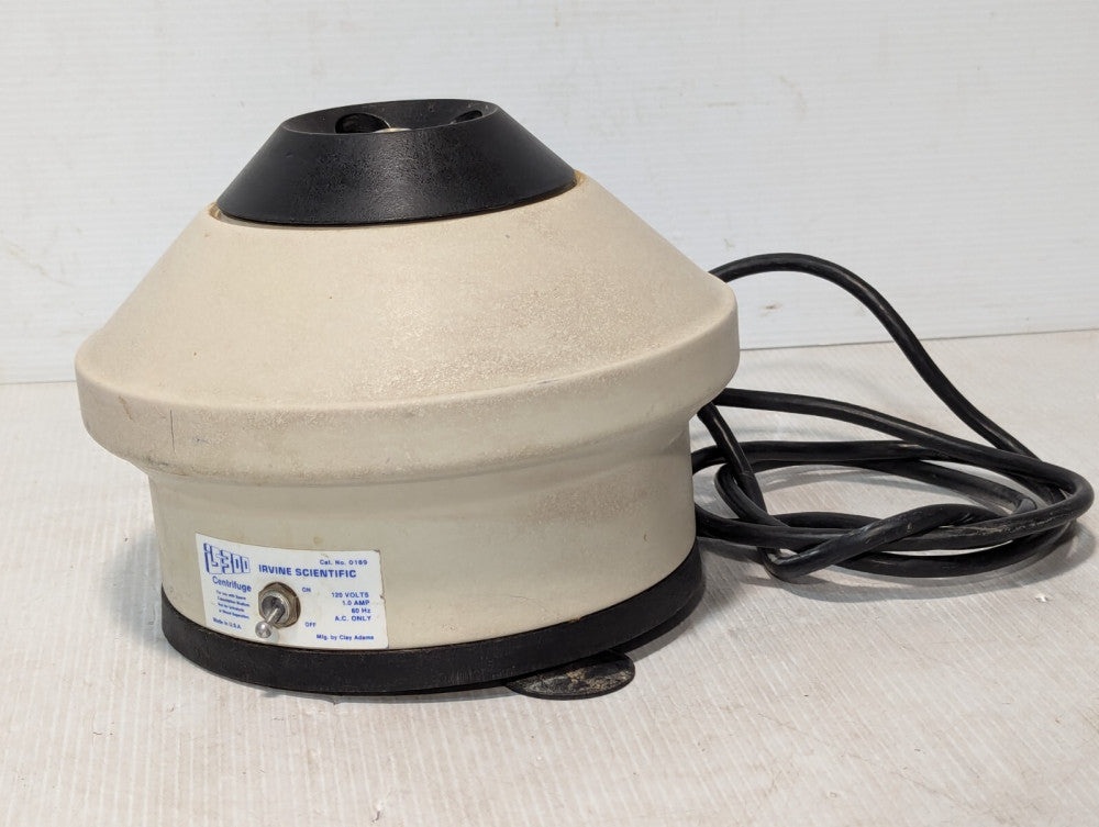 IRVINE SCIENTIFIC IS300 Centrifuge by Clay Adams, tested, working 