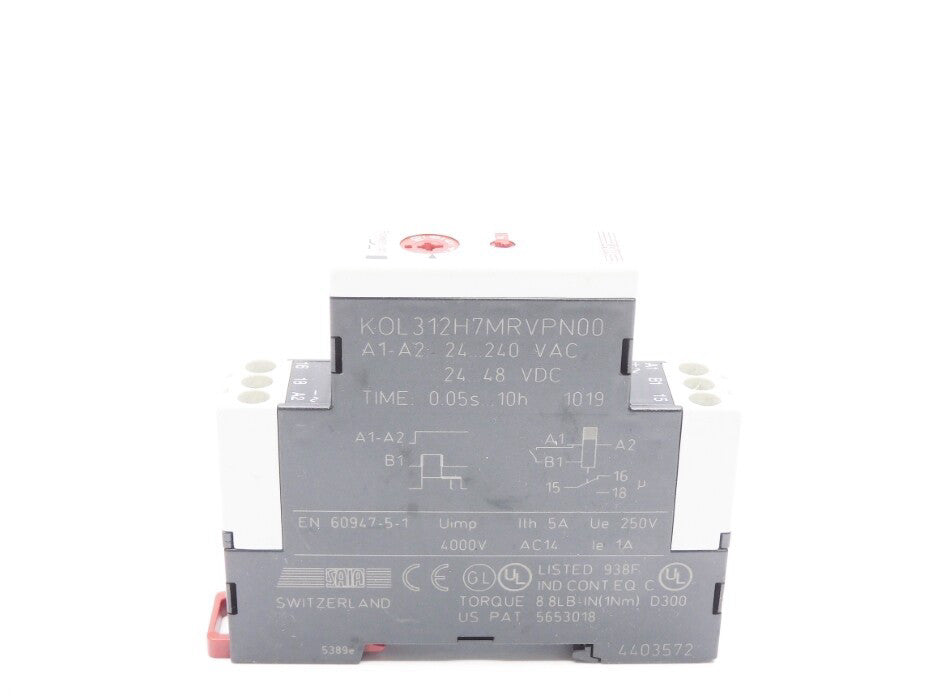 SAIA KOL312H7MRVPN00 250V 5A 0.05S-10H NSNP