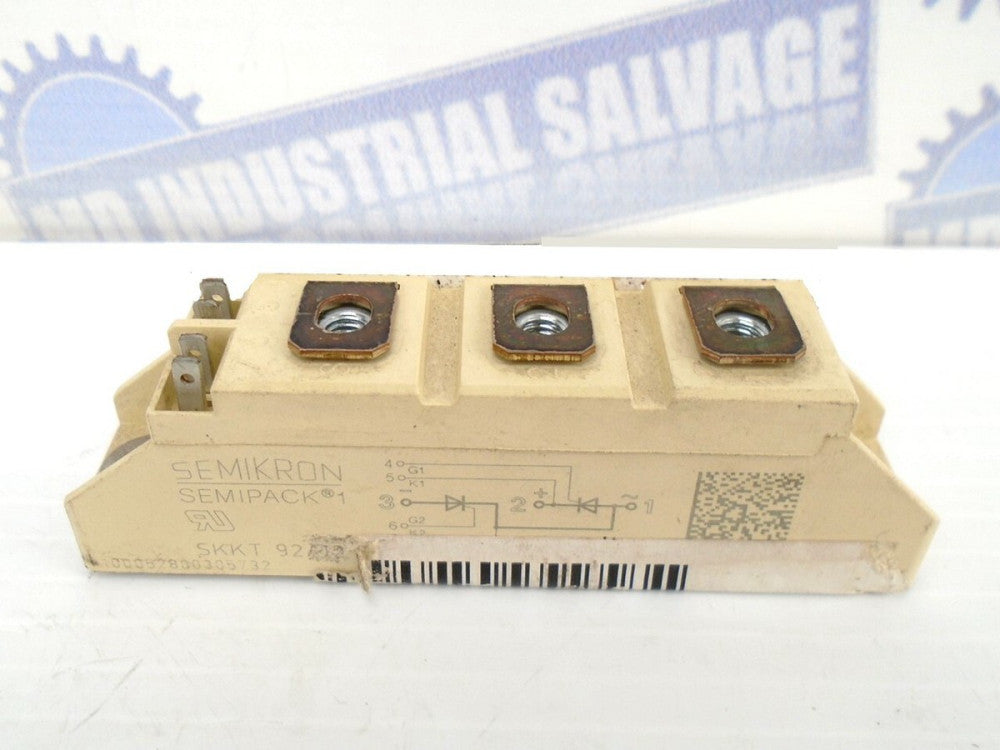 SEMIKRON - SKKT 92/12 E - Dual Thyristor Module 1200V, 106A GUTOR 320-0025