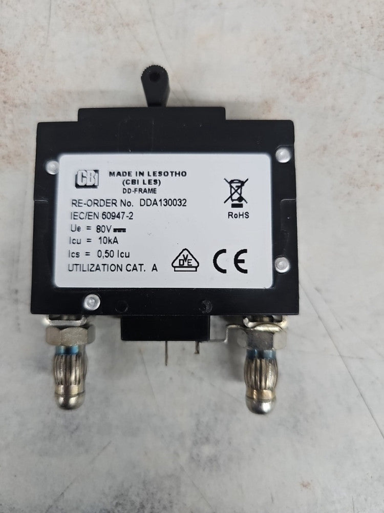 New Old Stock CBI DDA130032, 100AMP CIRCUIT BREAKER 