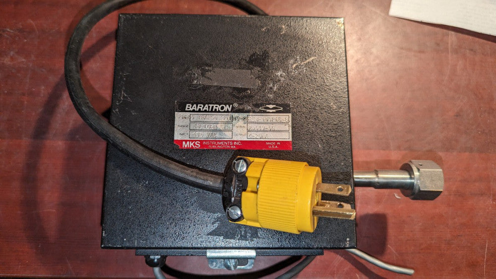 MKS Baratron 10 Torr Pressure Transducer 220BHS-2B2-B-10 SP48-80