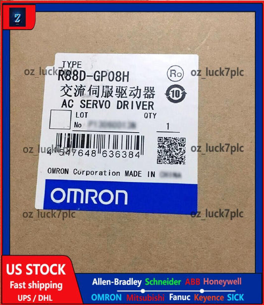 1PC Omron R88D-GP08H Servo Drive R88DGP08H NEW In Box Fast Shipping
