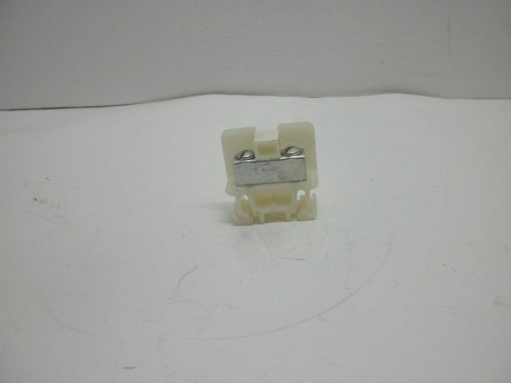 ALLEN BRADLEY 1492-CD2 SER A TERMINAL BLOCK 600V 100A MAX. WHITE NEW NO BOX
