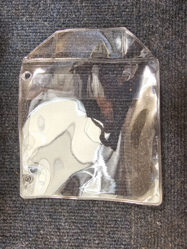 (QTY 200) MINI DISC HEAVY GUAGE VINYL SLEEVE W/ FLAP, 7 1/4” x 5 3/4" PC-8107