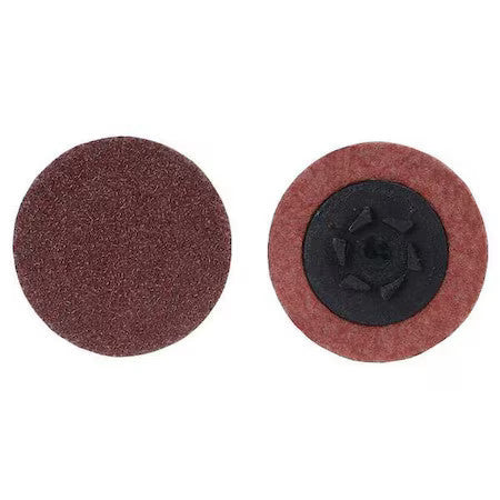 Merit 69957399791 Quick Change Disc,3In,100Grit,Tp,Pk50