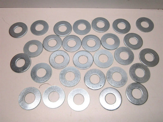 (FWUIS1370-10LBBX) 1-3/8" Grade 2 Steel, Zinc USS Flat Washer - Lot of 29