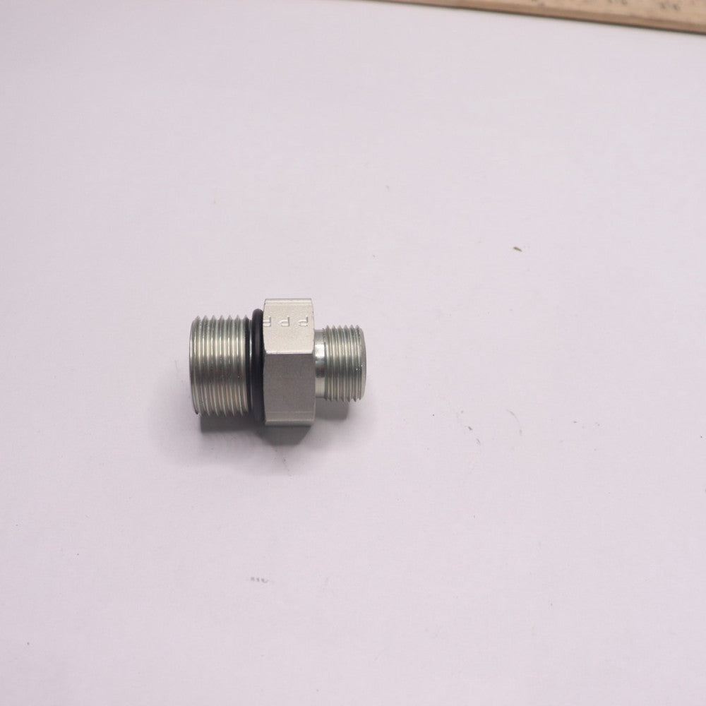 Parker Seal-Lok Straight Thread Connector Stainless Steel SAE-ORB x ORFS