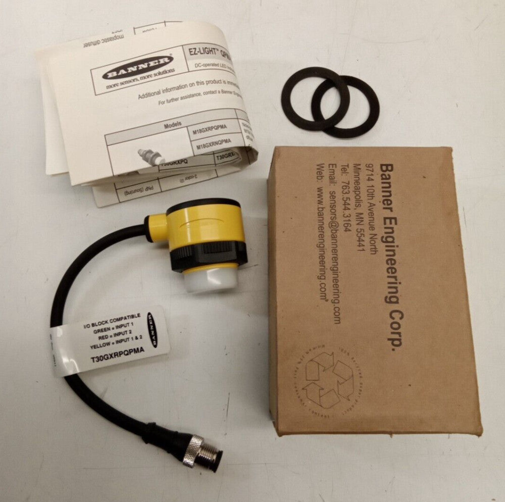 Banner T30GXRPQPMA 2 Color General Purpose Indicator