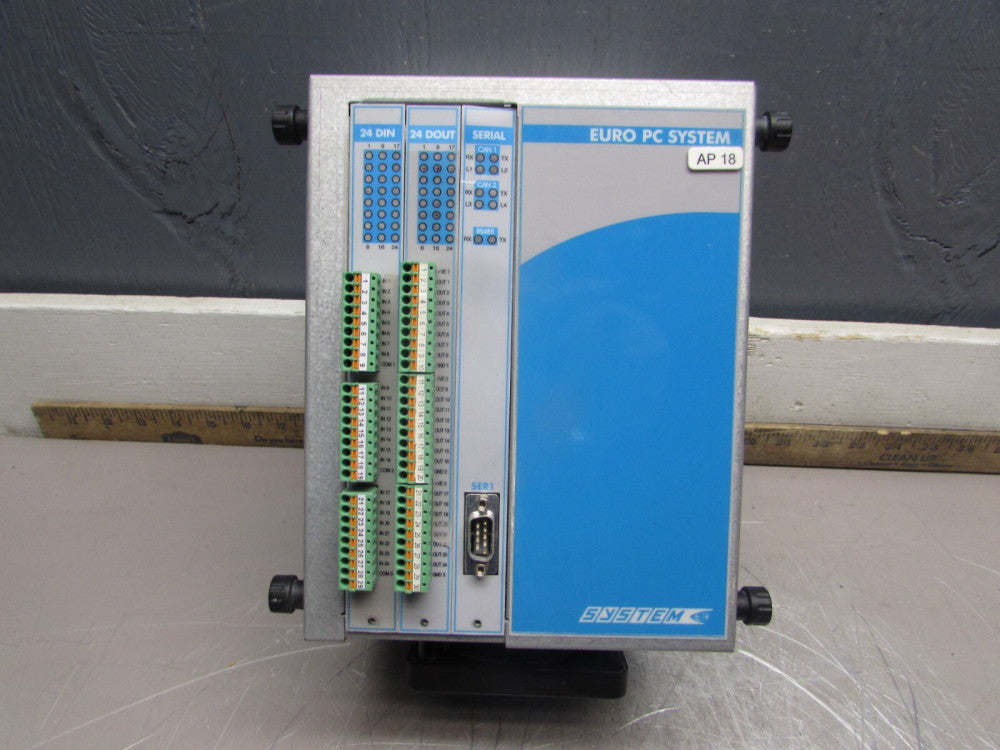 ROTOCOLOR S5, EURO PC SYSTEM, CPU+SERIAL+24DIN+24DOUT  GOOD TAKEOUT! MAKE OFFER!