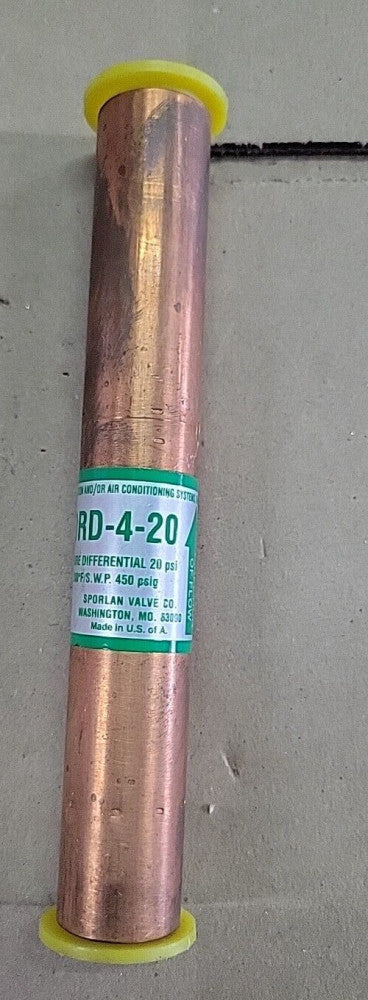 ( 1 ) Sporlan ORD-4-20 HEAD PRESSURE DIFFERENTIAL CONTROL VALVE 7/8ODF