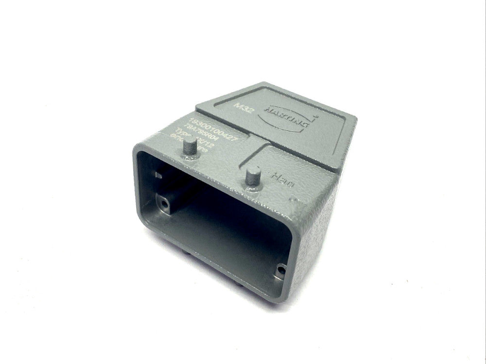 Harting 19300100427 Han B Locking Connector Hood Top Entry HC 4 Pegs M32