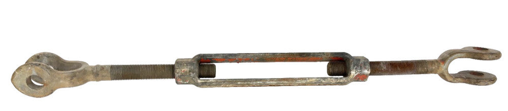 JAW TO JAW TURNBUCKLE 44" X 75" STEEL JAW WIDTH: 3-1/4" JAW LENGTH: 4"