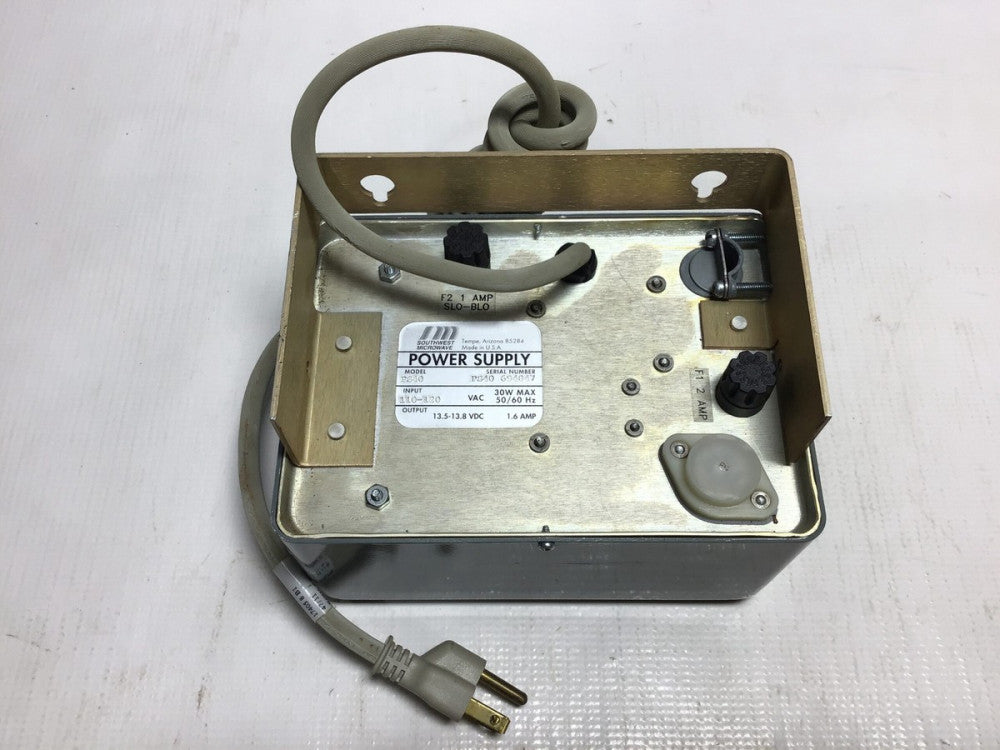 Southwest Microwave PS40 Power Supply 110/120VAC 30W 50/60Hz 13.5-13.8VDC 1.6Amp