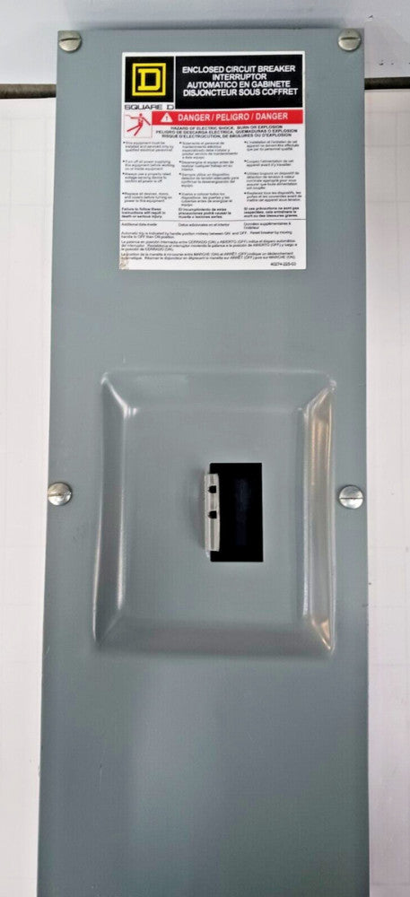 SQUARE D Q2-2200NS 200 AMP CIRCUIT BREAKER ENCLOSURE 2 POLE 240 VAC