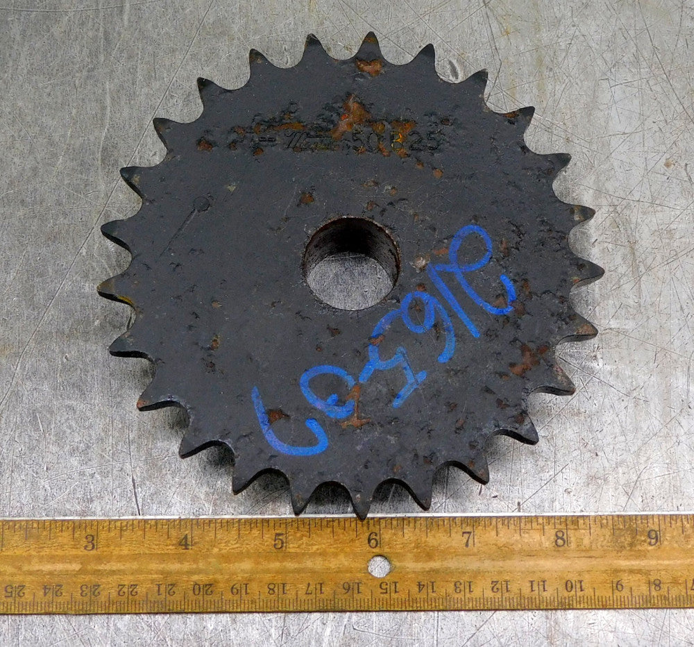 Martin 50B25 Roller Chain Sprocket #50 25 Teeth 1" Bore
