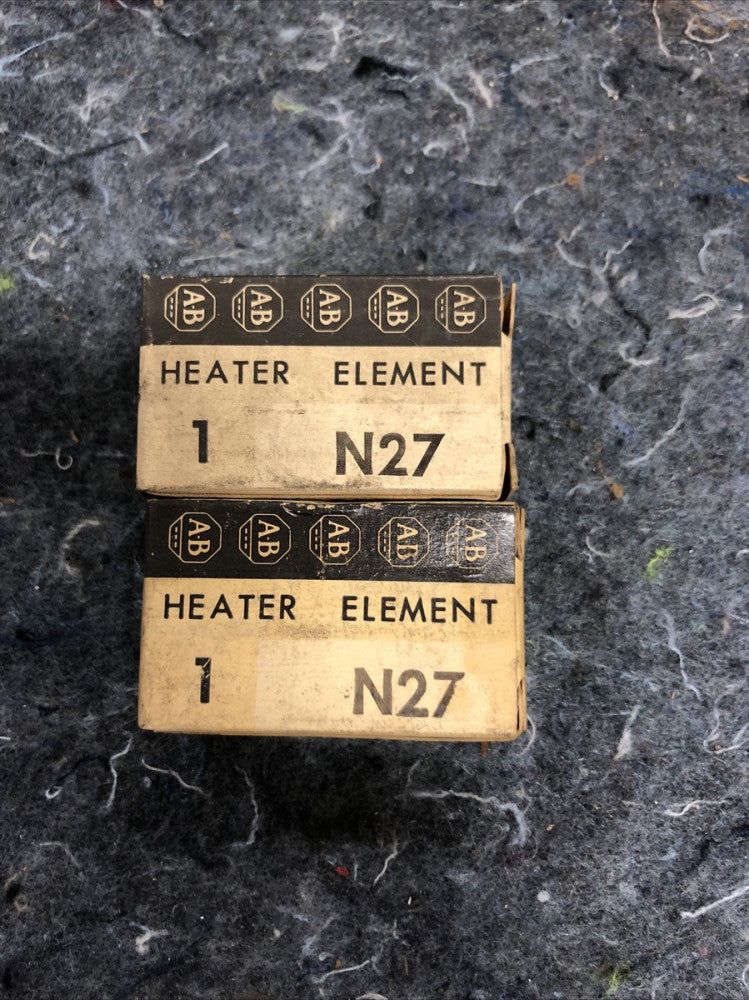 ALLEN-BRADLEY N27 NSFB - HEATER ELEMENT Lot of 2